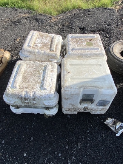 4 Storage Boxes