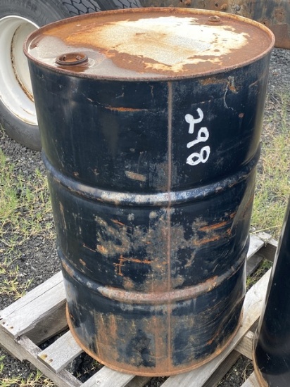 55 Gallon Barrel with Closed Top
