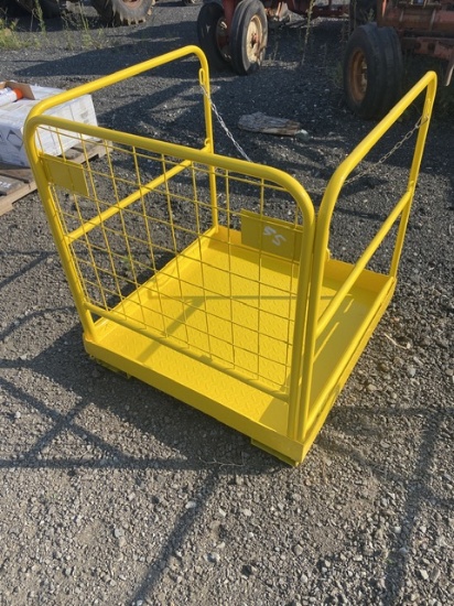 Forklift Safety Cage Man Basket New