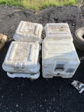 4 Storage Boxes
