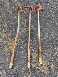 3 Water Spigots