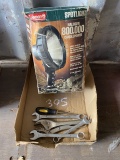 Spotlight and Hand Tools
