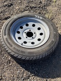165 R15 Tire on 5 Lug Rim