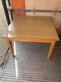 Wooden Square Table 42”x42”x27 1/2” Tall