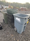 4 Trash Cans