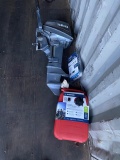 Yamaha Boat Motor, Fuel Line Kit, and Fuel Tank