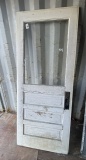 Wooden Door with Glass