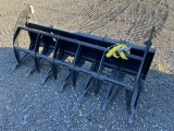 Quick Attach Root Rake Grapple 78” New