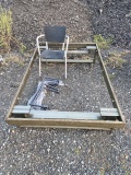 Metal Frame and Chair