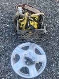 Safety Belt and Straps and Hubcap