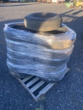 Pallet of Tires and Wheels, 8-14.5LT