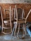 4 Wooden Chairs