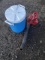 Rubbermaid Drink Cooler and Toro Blower