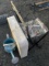 Camping Chair, Box Fan and Watering Can