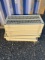 2 Plastic Shelving Units