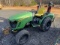 John Deere 2032R and Ryan Pull Behind Plugger