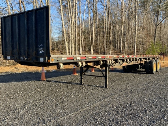 2008 Clark Flatbed Semi Trailer 45’