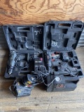 Craftsman Drills, Battery and Charger, and Air Pump