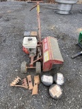 Bed Edger with New Tires