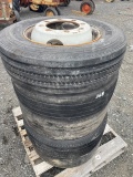 245/70R19.5 Tires and Wheels
