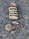 Antique Pulleys