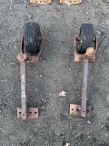 Dolly Wheels for 3pt Hitch Equipment