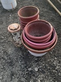 Garden Pots and Lantern
