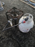 Propane Tank and Cooker