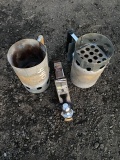 Receiver with 2” Ball and 2 Metal Screeners