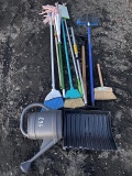 Snow Shovel, Watering Can, Misc. Indoor Tools