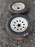 205/75D15 Tires and 5 Lug Wheels