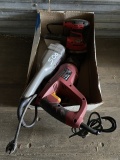 Reciprocating Saw, Disc Sander, and Palm Sander