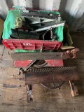Wood Saw, Angle Cut Bench and Misc.