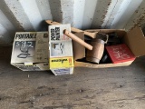 Portable Light, Paint Sprayer, Miscellaneous Tools and Antique Tools