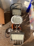 3 Portable Shop Lights