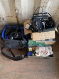 Soil Test Kit, Minolta Camera, Stool, Radio with Lights