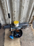 Minnow Bucket, Scrubbing Brush, and Miscellaneous