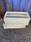 2 Plastic Shelving Units