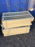 2 Plastic Shelving Units