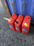 3 Gas Cans
