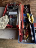 Multi Meter, Small Screwdriver Set, Hammer, Vise Grips, Spray Gun