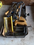 Handsaws, Wood Bits and C-Clamps