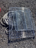 Metal Grates and Hose