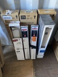 New 24” Towel Bars(12 all same) and 3 Misc.