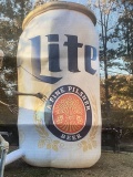 Inflatable Miller Lite Beer Can