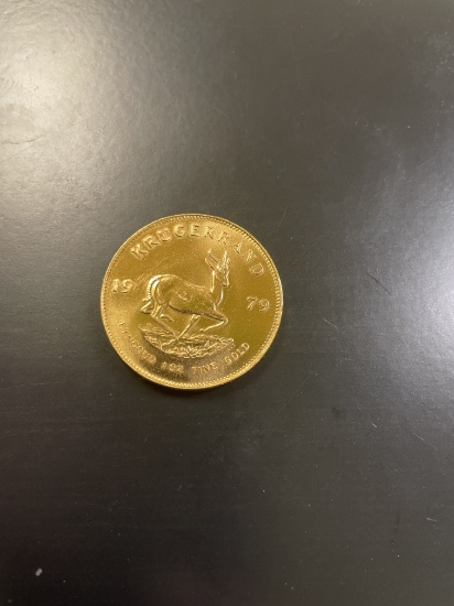 1 Ounce Gold Krugerrand-1979