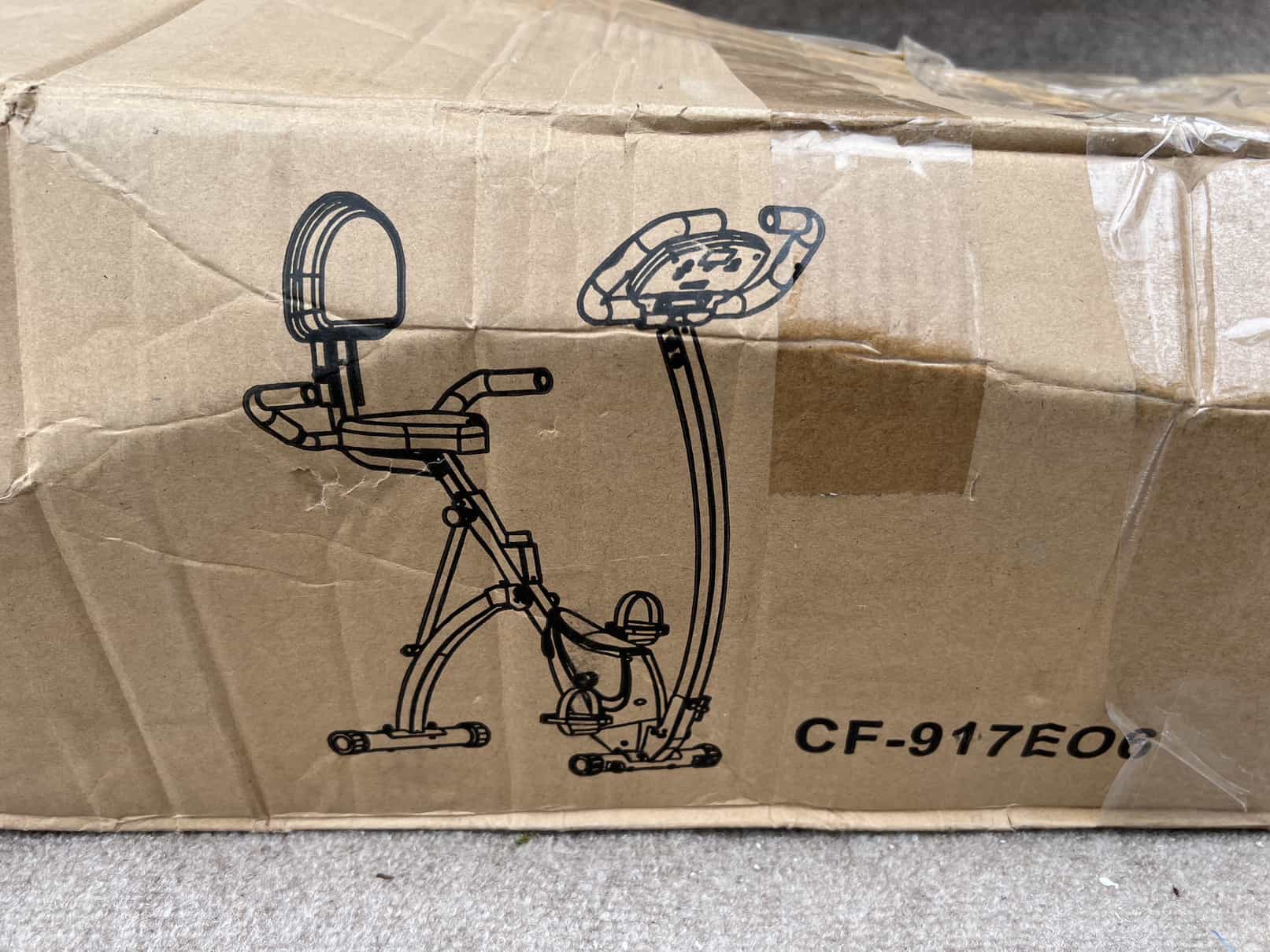 BCAN Folding exercise bike Proxibid