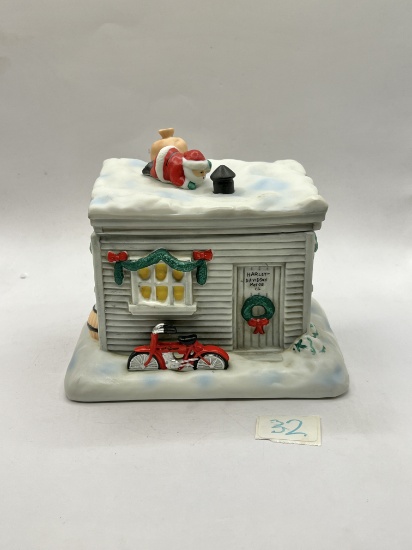 The first factory holiday cookie jar with original box
