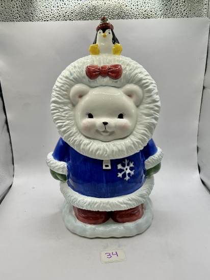 Blizzard and company cookie jar with original