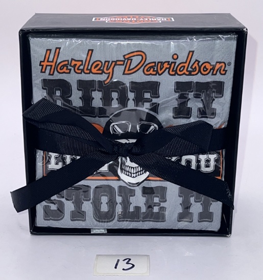 Harley-Davidson "Ride It Like You Stole It" Napkin Set